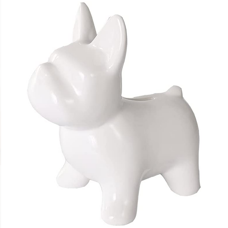 White Mini-Bank Bulldog