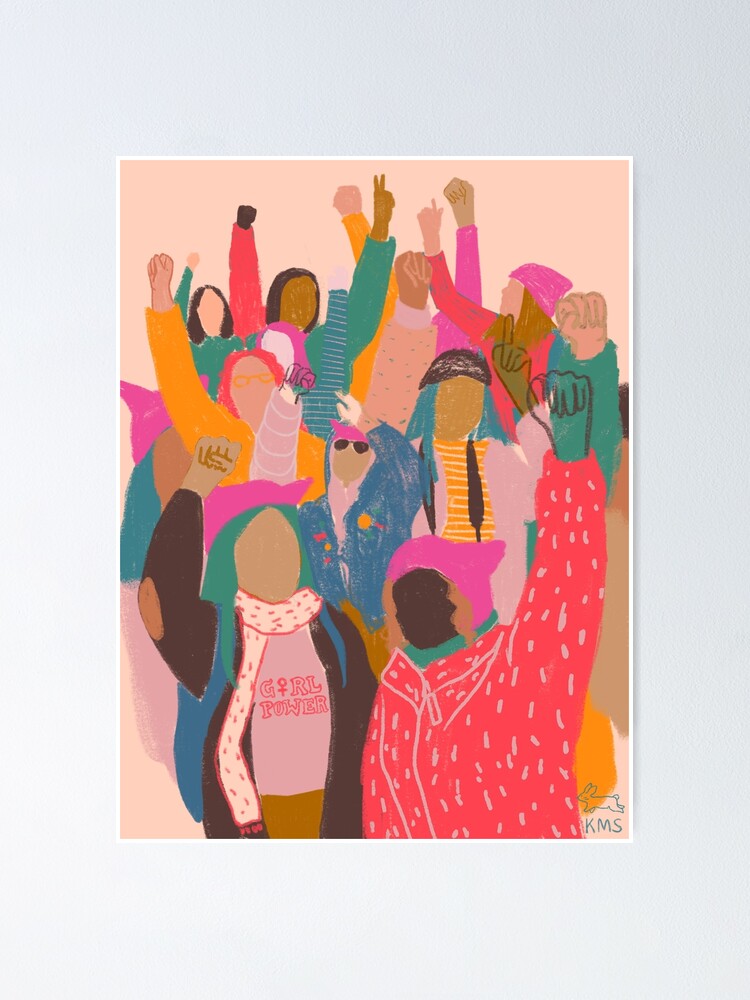 Women's March Poster - Poster for Dorm | Tapestry Girls