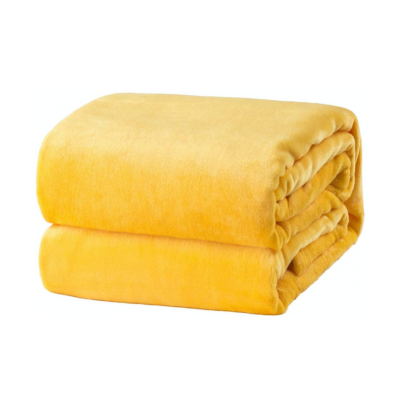 Yellow Fleece Blanket - Tapestry Girls