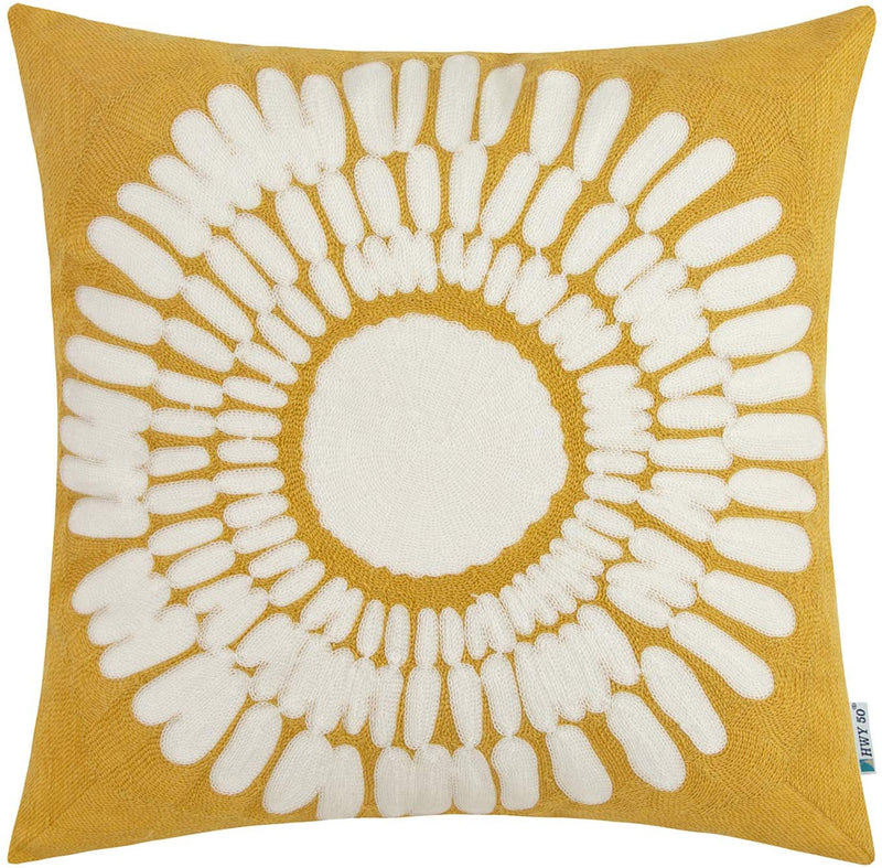 Yellow Sunflower Pillow - Tapestry Girls