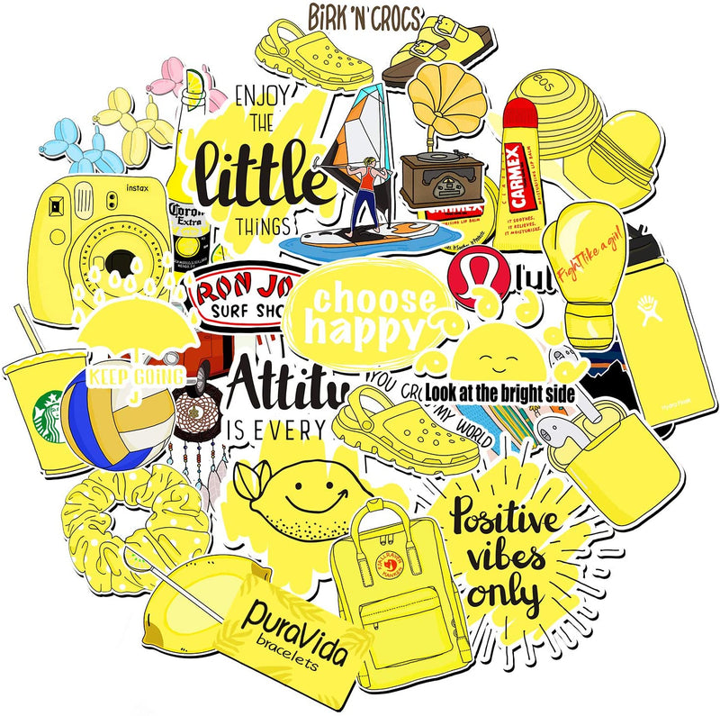 Yellow VSCO Stickers