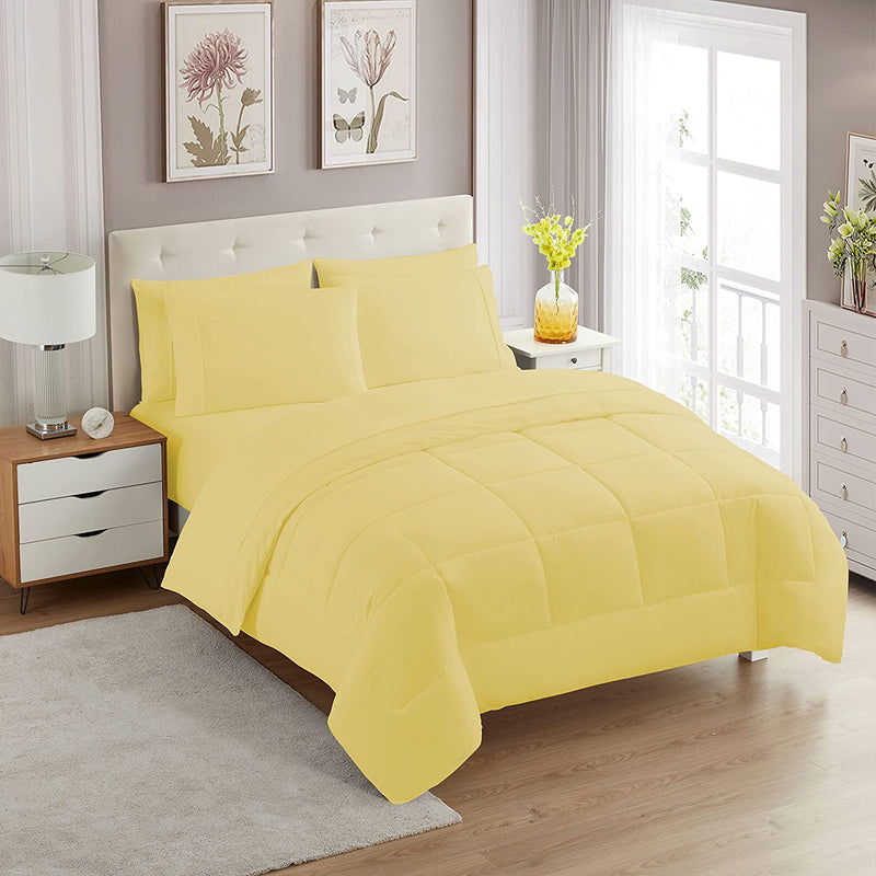 Yellow Study Bed Set