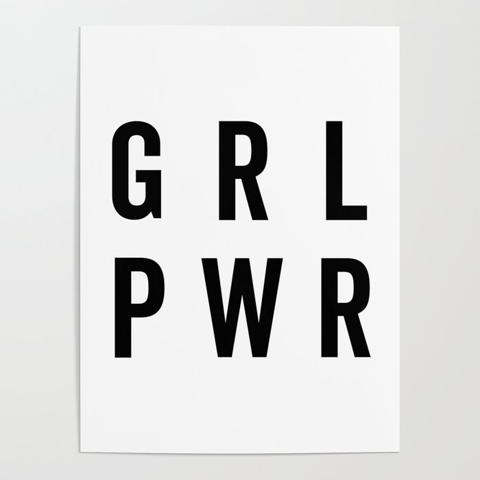 GRL PWR Poster - Tapestry Girls